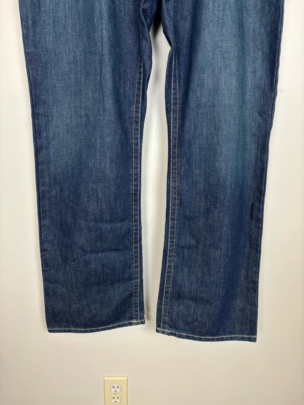Ariat Jeans Men 38/32 Blue M4 Flame Resistant Low Rise Boot Cut Cat 2 Work Jeans